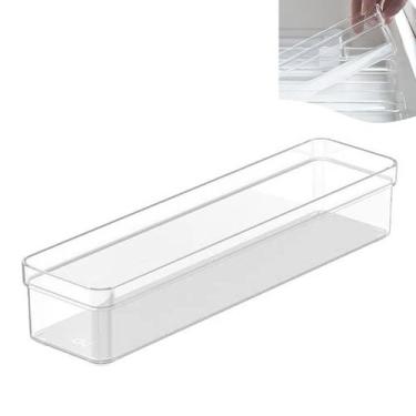 Imagem de Organizador De Gaveta Armário Modular Plástico Multiuso Porta Utensíli