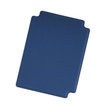 Imagem de predolo Divisores de cartões comerciais para caixas de armazenamento, divisores de páginas de couro pu, separador de cartões para jogos, suprimentos de, azul