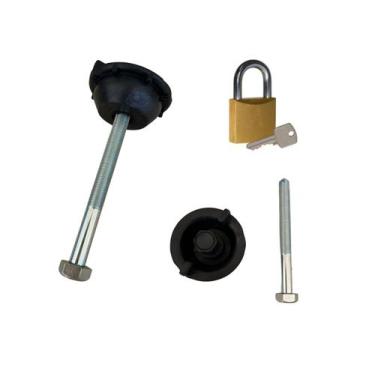 Imagem de Kit Porca E Parafuso Do Pneu Estepe Para Pickup Fiat Strada - Auto Qua