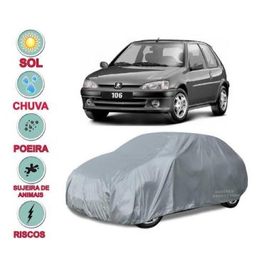 Imagem de Capa Cobrir Carro Peugeot 106 Impermeável Proteção - Bezzter