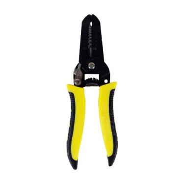 Imagem de Alicate Desencapador Cortador de Fios 7" TRY-1022 Troya Tools - MOHNIS