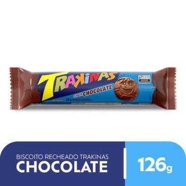 Imagem de Bisc trakinas choco 126g, Chocolate