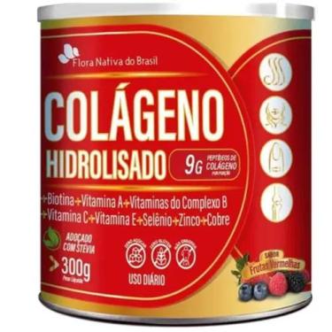 Imagem de Colágeno hidrolisado verisol - frutas vermelhas - FLORA NATIVA