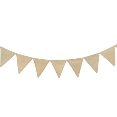 Imagem de Varal De Bandeirinhas Decoração Ambiente Cabana Quarto Festa