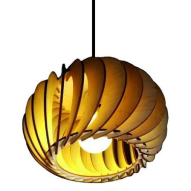 Imagem de Lustre Iluminaria Decoração Moderna Sala Quarto Cozinha Banheiro Churr