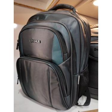 Imagem de Mochila Reforçada H+HUB C/ Porta Notebook - PRETO