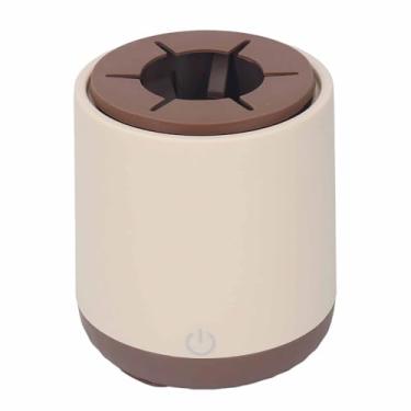 Imagem de Agitador de Garrafa de Leite para bebê Com 3 Engrenagens, Agitador Elétrico para Evitar Inchaço e até Mesmo Agitar para Uso Diário para Matcha (Cáqui Dupla Cor)