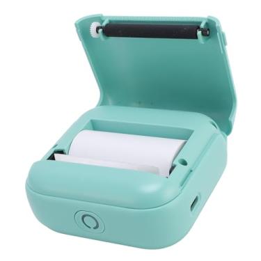 Imagem de Impressora Térmica Pequena, Impressora de Etiquetas de 203dpi Impressora Térmica Portátil Bluetooth para Ingressos, Fotos, Memorandos, Faturas, Impressão de Perguntas Erradas