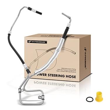 Imagem de A-Premium Conjunto de linha de mangueira de pressão de direção hidráulica compatível com Chevrolet Malibu 1997-2003 e Oldsmobile Alero 1999-2004, Cutlass 1997-1999 e Pontiac Grand Am 1999-2005, bomba