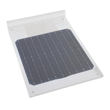 Imagem de Ornamento de Painel Solar de 6 W, Módulo de Painel Solar Fotovoltaico Monocristalino Fotovoltaico Ferramenta de Ensino de Fonte de Energia Verde (18x4,5x25,5cm)