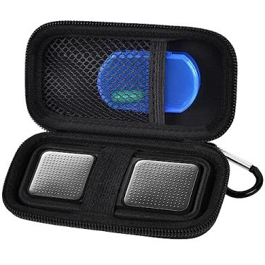 Imagem de Capa para monitor de frequência cardíaca para AliveCor para KardiaMobile 6L / 6L Max 1L Suporte de armazenamento para monitor de frequência cardíaca portátil organizador de bolsa (caixa de comprimidos