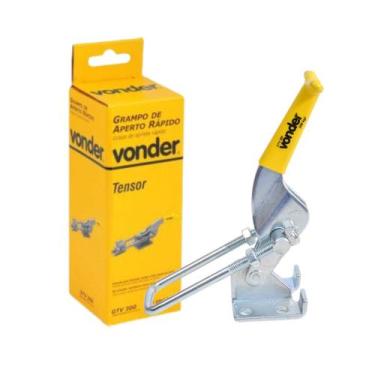 Imagem de Grampo Aperto Rápido Tipo Tensor Gtv 300 Vonder De Aço Carbono Zincado
