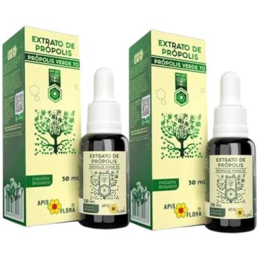 Imagem de Kit c/ 2 Própolis Verde 70 Apis Flora - Extrato 25% - 30ml