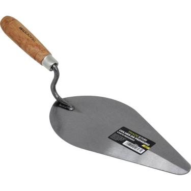 Imagem de Colher Pá De Pedreiro Canto Redondo Em Aço 10 Tradestar