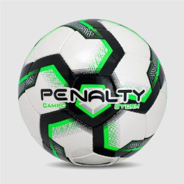 Imagem de Bola De Futebol Penalty De Campo Storm XXIII, 5, Verde, Preto