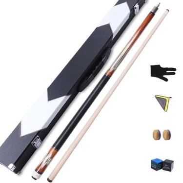 Imagem de Taco De Sinuca Profissional CQBXRD 1/2 Estrutura Madeira Bordo Canadense 147cm 58in Cabeça 12,5mm