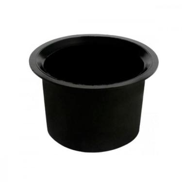 Imagem de Bolsa Para Vaso Emave Plastica Preta 209 - Kit C/25, Preto