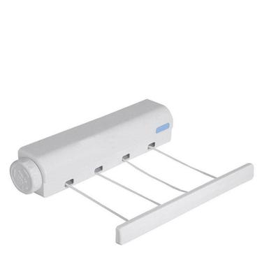 Imagem de Varal De Roupa Automatico Retratil Com 4 Cordas 3,2 Metros