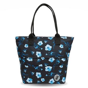 Imagem de J World New York Sacola de almoço isolada "fácil de limpar" LOLA, Floração noturna, One Size, Lancheira Lola com isolamento térmico para mulheres