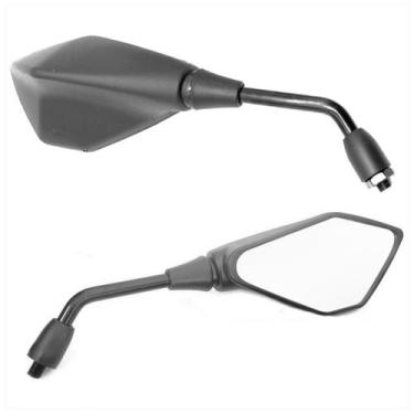 Imagem de Retrovisor Kawasaki Z400 Para Moto 5 Pontas Haste Fixa - Loja Duas Rod