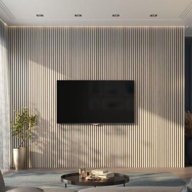 Imagem de Painel Ripado De Pvc 6 Barras De 2,70m X 0,15cm Venda Em (2,43m²) Carvalho Berlin