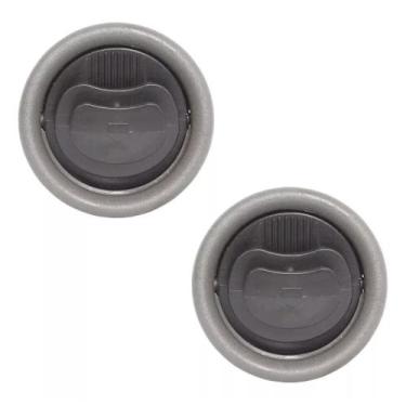 Imagem de Par Difusor De Ar Celta 2001 2002 2003 2004 2005 2006 Cinza - Autoplas