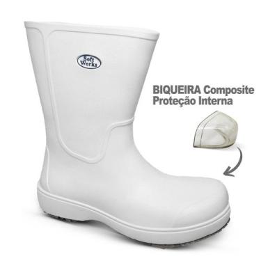 Imagem de Bota de eva cano longo b/composite bb86 ca 39347 soft works, 43, BRANC