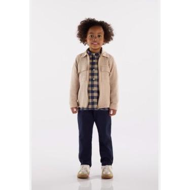 Imagem de Jaqueta Infantil em Malha Jacquard Xadrez Up Baby, 3