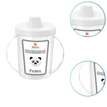 Imagem de Copo Infantil Com Alça 320Ml Resistente Seguro E Divertido - Nitron