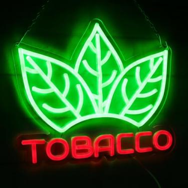 Imagem de vinray Placa De Neon Para Loja De Fumo, Propaganda De Loja De Tabaco, Luz Para Caverna De Homem, Decoração De Bar Ou Garagem, Luz Vibratória Para Pub, Sala De Fumantes, Alimentação Usb De 5 V.