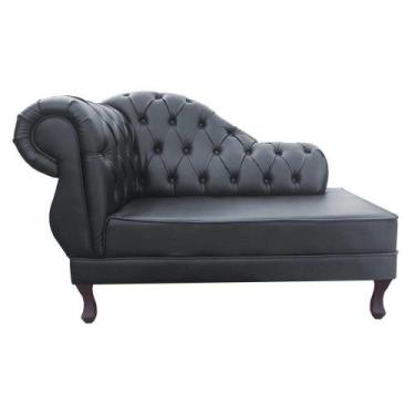 Imagem de Divã Recamier Sofá Capitonê Lado Direito Ou Esquerdo - Novo Encanto