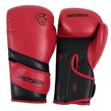 Imagem de Luva de Boxe Muay Thai Kickboxing Elite - Escolha o seu Modelo (VERMELHO/PRETO, 14oz)