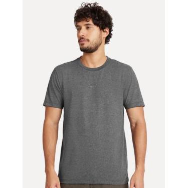 Imagem de Camiseta Aramis Masculina Estampa Costas Barcode Grafite Mescla, XL/GG