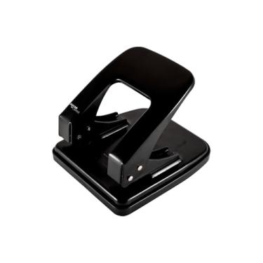 Imagem de Perfurador de Metal 2 Furos Para 30 Folhas Leonora, Preto