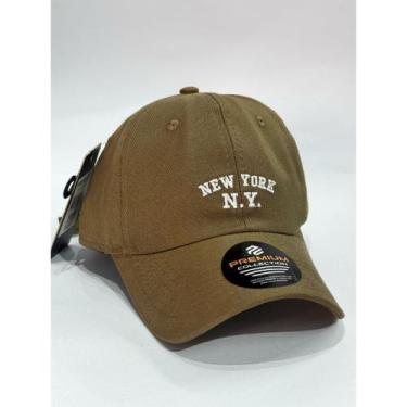 Imagem de Boné chapeu Ny New York Retro Basebol Aba Curva Masculino e Feminino R