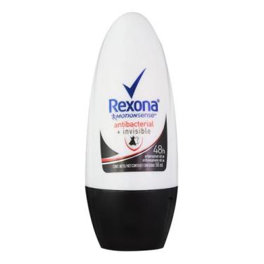Imagem de Rexona Antibacterial Invisible feminino rollon 50ml