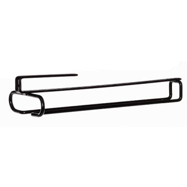 Imagem de Organizador de Taças para Armário de Cozinha Preto Metaltru