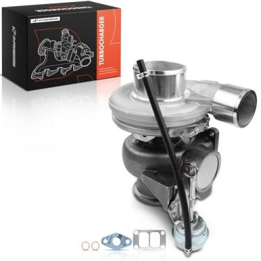 Imagem de A-Premium Turbocompressor turbocompressor completo compatível com Freightliner Sprinter 3500 2012-2013 e Coronado 2005-2011 e FC70 FC80 FL50 FL60 MT35 Substituição # 177-0440, 171860