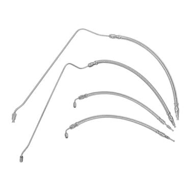 Imagem de Mqetly Kit de mangueira de cilindro hidráulico Trim 32-99904 aço inoxidável Peças de reposição portáteis Substituição e reparo de barcos 32-864588