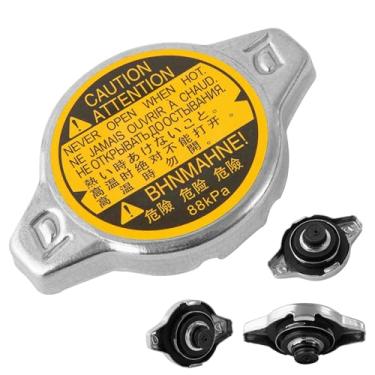 Imagem de Rrlihjgu Tampa de Radiador,Tampa de Vedação para Reservatório em Aço Inoxidável | Peça de Substituição para Oficinas de Reparação de SUV e Camiões para Motor