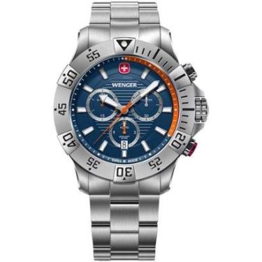 Imagem de Relógio Suíço Wenger Seaforce Chrono Azul 01.0643.125-Masculino