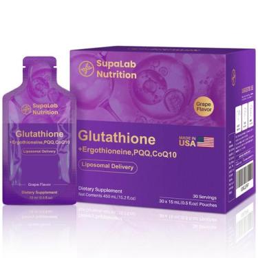 Imagem de Suplemento MEGNETA Glutationa lipossomal 500 mg com PQQ, CoQ10 e C