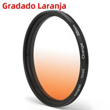 Imagem de Filtro De Lente Grad Color KnightX Para Câmeras DSLR Canon Nikon Penta