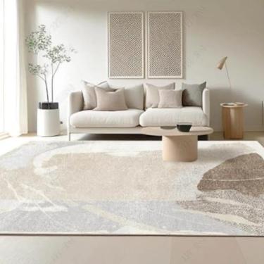 Imagem de Tapetes minimalistas para sala de estar, área ampla, estudo, luz, luxo, decoração de quarto, abstrato, tapete para casa (200x300 cm/D)