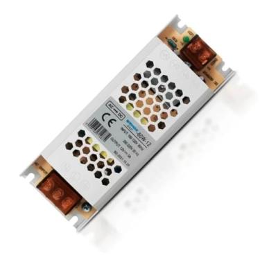 Imagem de Fonte Chaveada 5a 12v 60w Bivolt Para Câmera Dvr Cftv Fita Led Som Automotivo