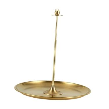 Imagem de Baoblaze Queimador de incenso em espiral, suporte de incenso em espiral, altura decorativa ajustável com bandeja coletora de aço inoxidável para meditação SPA, Style B