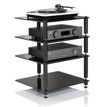 Imagem de Rack Norstone HIFI Bergen 2 com Prateleira de Vidro