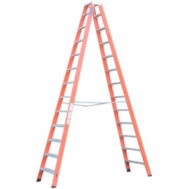 Imagem de Escada Tesoura Fibra de Vidro 4,40 Metros - ES000026 -  COGUMELO