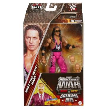 Imagem de WWE Bret The Hitman Hart Mattel Elite Collection Greatest Hits Series 2 The Monday Night Wars Action Figure Toy