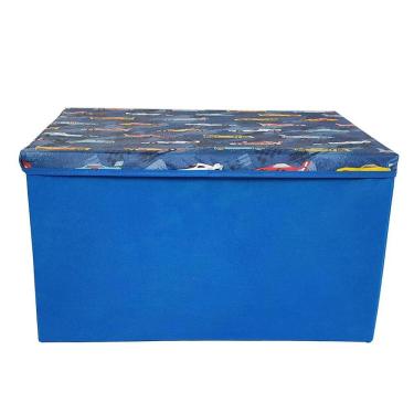 Imagem de Cesto Baú Porta Brinquedo Infantil Montessoriana